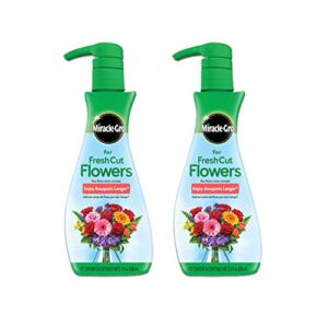 Miracle-Gro for Fresh Cut Flowers, 8 oz., For All Bouquets and Cut Flowers, 2-Pack