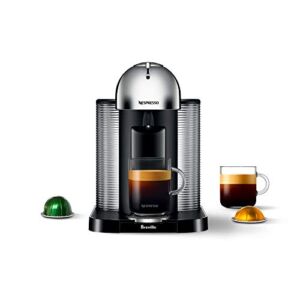 Nespresso Vertuo Coffee and Espresso Machine by Breville, Chrome