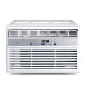 Midea 8,000 BTU EasyCool Window Air Conditioner, Dehumidifier and Fan – Cool, Circulate and Dehumidify up to 350 Sq. Ft., Reusable Filter, Remote Control