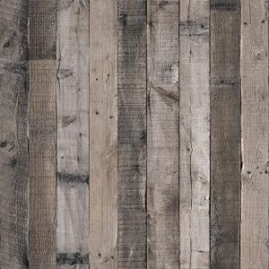 Livebor Gray Wood Peel and Stick Wallpaper Wood Plank Wallpaper 17.7inch x 393.7inch Shiplap Contact Paper Faux Barnwood Wallpaper Peel and Stick Self Adhesive Wall Paper Faux Wood Rustic Reclaimed