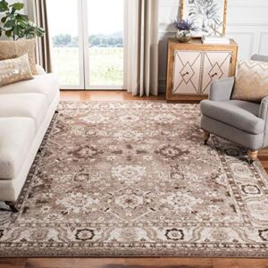 SAFAVIEH Vintage Hamadan Collection 10’6″ x 14′ Taupe VTH214T Oriental Traditional Persian Non-Shedding Living Room Bedroom Dining Home Office Area Rug