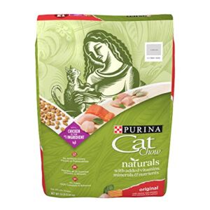 Purina Cat Chow Naturals With Added Vitamins, Minerals and Nutrients Dry Cat Food, Naturals Original – 13 lb. Bag
