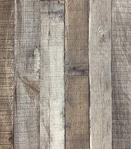 Distressed Wood Wallpaper Rustic Wood Wallpaper Peel and Stick Wallpaper 17.7”x 236” Self Adhesive Wood Contact Paper Faux Wood Wallpaper Vinyl Waterproof Removable Wallpaper for Bedroom Bathroom | The Storepaperoomates Retail Market - Fast Affordable Shopping