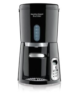 Hamilton Beach 10-Cup Coffee Maker, Programmable BrewStation Dispensing Coffee Machine (47380),Black