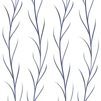 Caltero Blue Herringbone Wallpaper 17.7’’×118’’ Blue White Contact Paper Leaf Peel and Stick Wallpaper Botanical Vine Fern Water Plants Wall Paper for Living Room Bedroom Liner Interior Wall | The Storepaperoomates Retail Market - Fast Affordable Shopping