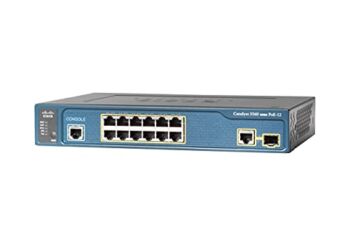 Cisco Catalyst 3560CX-12PC-S Network Switch, 12 Gigabit Ethernet (GbE) Ports, 8 PoE+ Outputs, 240W PoE Budget, 2 1G SFP and 2 1G Copper Uplinks, Enhanced Limited (WS-C3560CX-12PC-S) | The Storepaperoomates Retail Market - Fast Affordable Shopping