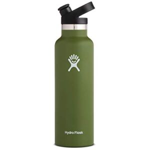 Hydro Flask 21 oz Water Bottle, Sport Cap – Olive