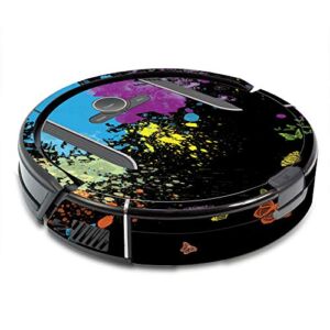 MightySkins Skin Compatible with Shark Ion Robot R85 Vacuum – Splatter | Protective, Durable, and Unique Vinyl Decal wrap Cover | Easy to Apply, Remove, and Change Styles | Made in The USA