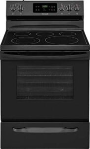 Frigidaire FFEF3054TB 30 Inch Electric Freestanding Range with 5 Elements, Smoothtop Cooktop, 5.3 cu. ft. Primary Oven Capacity, in Black