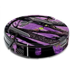 MightySkins Skin Compatible with Shark Ion Robot R85 Vacuum – Purple Tree Camo | Protective, Durable, and Unique Vinyl Decal wrap Cover | Easy to Apply, Remove, and Change Styles | Made in The USA