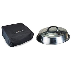 Blackstone 1720 Tabletop Griddle Cover and Carry Bag Set – 17″ & 1780 12″ Round Basting Cover