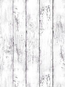 Grey White Wood Wallpaper Wood Shiplap Peel and Stick Wallpaper 17.7inchx393.7inch Faux Wood Wallpaper Peel and Stick Grey Wood Contact Paper Wood Plank Self Adhesive Wall Paper Removable Vinyl