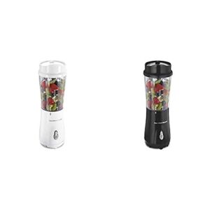 Hamilton Beach Personal Blender for Shakes and Smoothies with 14oz Travel Cup and Lid & Personal Blender for Shakes and Smoothies with 14oz Travel Cup and Lid