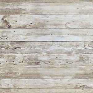 EROWNSM Peel and Stick Wallpaper 17.7 x 393.7 inch Wood Grain Wallpaper Self-Adhesive Removable Decorative Vintage Wood Contact Paper for Bedroom Shop Panel Wall Covering