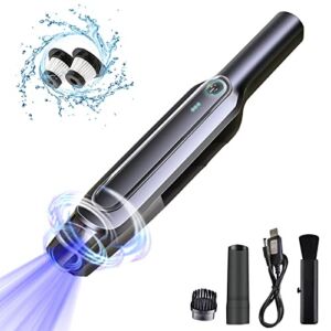 Soarzis Handheld Vacuum Cleaner Cordless, Portable Wet Dry Vacuum Dusbuster 8000pa Strong Suction, Rechargeable Mini Vacuum Cordless for Car Home Carpet Office Pet Hair Cleaning