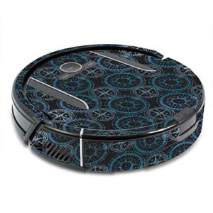 MightySkins Skin Compatible with Shark Ion Robot R85 Vacuum – Compass Tile | Protective, Durable, and Unique Vinyl Decal wrap Cover | Easy to Apply, Remove, and Change Styles | Made in The USA