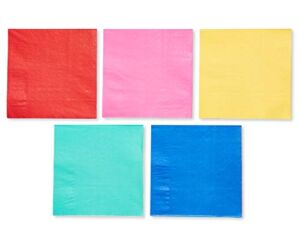 American Greetings Rainbow Party Supplies, Multicolor Lunch Napkins (50-Count)