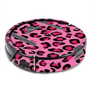 MightySkins Skin Compatible with Shark Ion Robot R85 Vacuum – Pink Leopard | Protective, Durable, and Unique Vinyl Decal wrap Cover | Easy to Apply, Remove, and Change Styles | Made in The USA