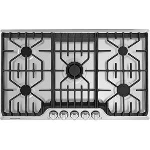 FRIGIDAIRE Professional FPGC3677RS FRIGIDAIRE Professional 36” Gas Cooktop with Griddle in Stainless Steel