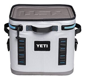 YETI YHOPF12G Hopper Flip 12 Portable Cooler, Fog Gray/Tahoe Blue