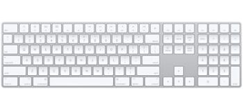Apple Magic Keyboard with Numeric Keypad (Wireless, Rechargable) – US English – Silver | The Storepaperoomates Retail Market - Fast Affordable Shopping