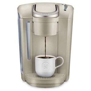 Keurig K-Select Coffee Maker, Single Serve K-Cup Pod Coffee Brewer, With Strength Control and Hot Water On Demand, Sandstone