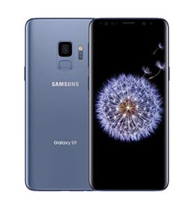 Samsung Galaxy S9 G960U 64GB Unlocked GSM 4G LTE Android Phone – Coral Blue (Renewed)