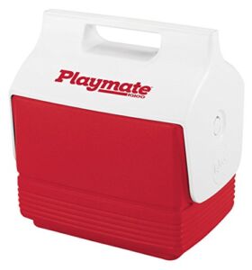 Igloo 4 Qt Playmate Mini Hardsided Lunch Box Cooler, Red