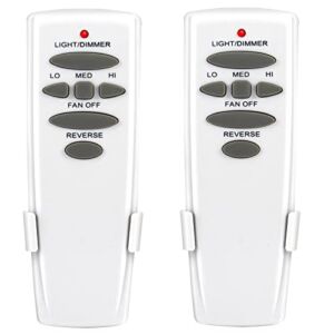 Humpptom Harbor Breeze Ceiling Fan Remote,Hampton Bay Ceiling Fan Remote Control,Ceiling Fan Remote Control- HD6 Remote Only 2pack