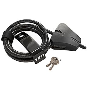 YETI Security Cable Lock and Bracket for Tundra Coolers