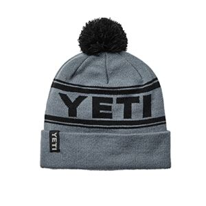 YETI Retro Knit Hat, Gray/Black
