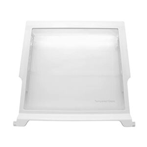 UPGRADED Lifetime Appliance W10276341 Glass Shelf Compatible with Whirlpool Refrigerator – WPW10276341