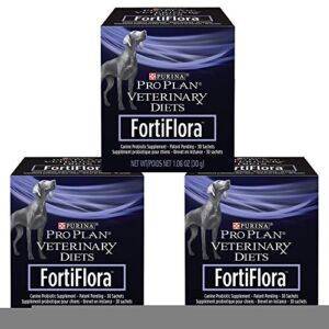 Purina Fortiflora Canine Nutritional Supplement Box (3 Pack), 30gm/90 Count