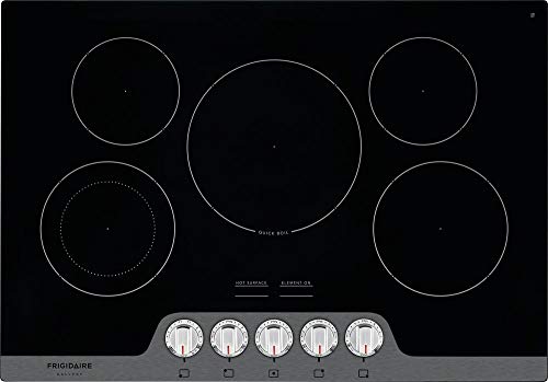 Frigidaire FGEC3068US Stainless Steel Gallery 30-in. Electric Cooktop in Black Trim, 30 inches | The Storepaperoomates Retail Market - Fast Affordable Shopping