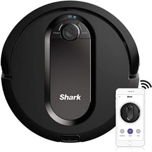 Shark IQ Robot RV1000 App-Controlled Robot Vacuum with WiFi and Home Mapping, Pet Hair Strong Suction (Renewed)