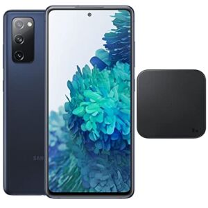 Samsung Galaxy S20 FE 5G (128GB, 6GB) 6.5″ AMOLED, Snapdragon 865, IP68 Water Resistant, 4G Volte Fully Unlocked (T-Mobile, AT&T, Verizon, Global) G781W International (w/Fast Wireless Charger, Navy)