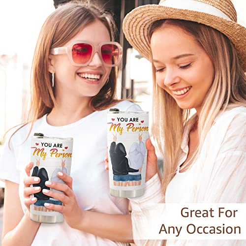 Macorner Gifts For Best Friend Women – Stainless Steel Tumbler 20oz Gifts For Women – Unique Gift For Bestie, Soul Sister, BFF, Coworker Birthday Gift Idea For Best Friend Friendship Gifts For Women | The Storepaperoomates Retail Market - Fast Affordable Shopping