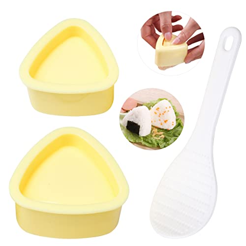 Triangle Onigiri Mold, Beige Triangle Sushi Mold ,Rice Ball Mold Maker Mold for Home DIY Lunch Boxed Meal and Children Bento | The Storepaperoomates Retail Market - Fast Affordable Shopping