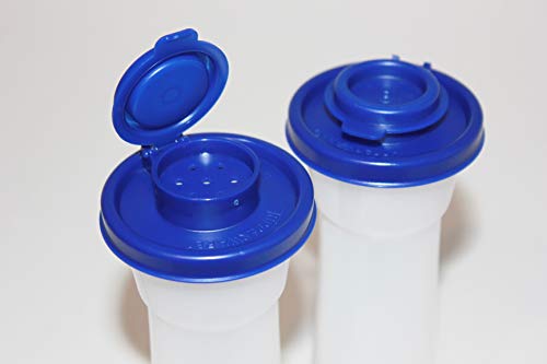 Tupperware Large Hourglass Salt and Pepper Shakers, Tokyo Blue | The Storepaperoomates Retail Market - Fast Affordable Shopping