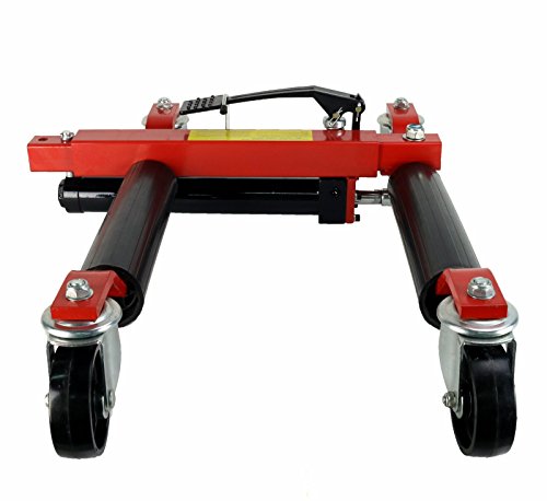 Dragway Tools (2) 12in. Hydraulic Wheel Dolly Vehicle Positioning Jack Lift Hoist with 1500 lb Capacity | The Storepaperoomates Retail Market - Fast Affordable Shopping