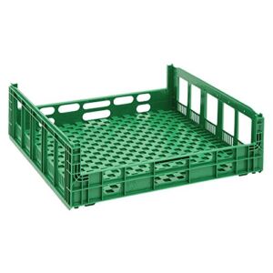 Orbis Green Plastic Heavy-Duty Crisping Basket – 29 1/8″L x 26 1/8″W x 9″D