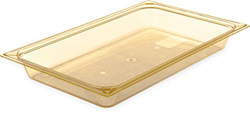 CFS 10400B13 High-Heat Full-Size Food Pan, 7.6 qt. Capacity, 20-3/4 x 12-3/4 x 2-1/2″, Amber (Case of 6) | The Storepaperoomates Retail Market - Fast Affordable Shopping
