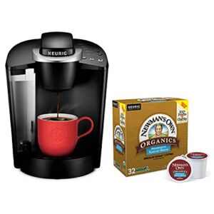 Keurig K-Classic Coffee Maker with Newman’s Own Organics Newman’s Special Blend, 32 Count