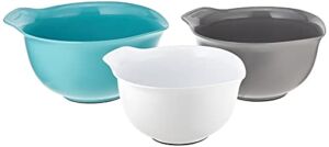 KitchenAid Universal Mixing Bowls, Set Of 3, Aqua sky