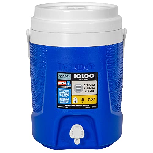 Igloo 2-Gallon Sport Beverage Cooler, Majestic Blue, Model Number: 31377 | The Storepaperoomates Retail Market - Fast Affordable Shopping