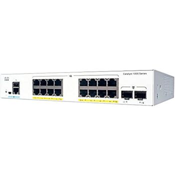 Cisco Catalyst 1000-16T-2G-L Network Switch, 16 Gigabit Ethernet Ports, 2 1G SFP Uplink Ports, Fanless Operation, Enhanced Limited (C1000-16T-2G-L) | The Storepaperoomates Retail Market - Fast Affordable Shopping