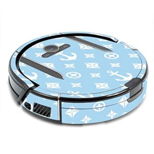 MightySkins Skin Compatible with Shark Ion Robot R85 Vacuum – Baby Blue Designer | Protective, Durable, and Unique Vinyl Decal wrap Cover | Easy to Apply, Remove, and Change Styles | Made in The USA