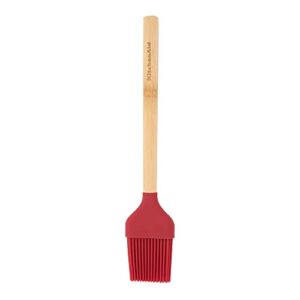 KitchenAid Bamboo Pastry Brush, 11.5-Inch, Empire Red