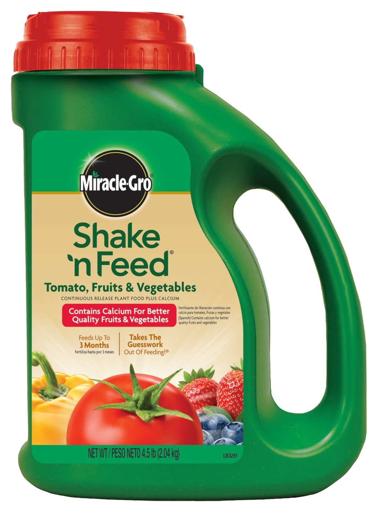Miracle-Gro Shake ‘n Feed Continuous Release Plant Food with Calcium for Tomatoes, Fruits, and Vegetables, 4.5-Pound (Slow Release Plant Fertilizer) | The Storepaperoomates Retail Market - Fast Affordable Shopping