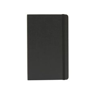 Amazon Basics Classic Notebook, 240 Pages, Hardcover – 5 x 8.25-Inch, Line Ruled Pages